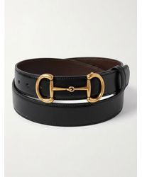 Gucci - Horsebit Reversible Belt - Lyst