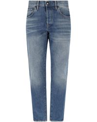 Pt Pantaloni - Pt Torino 5 Pocket Straight Fit Jeans - Lyst