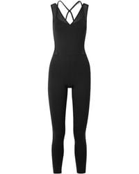 Eres - Devi Tulle-Trimmed Stretch-Jersey Jumpsuit - Lyst