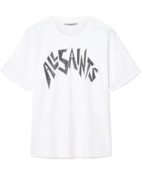 AllSaints - Zinc Boyfriend T-Shirt - Lyst