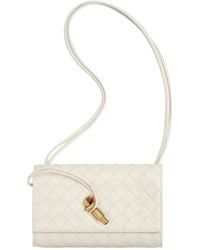 Bottega Veneta - Andiamo Foldover Top Shoulder Bag - Lyst