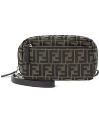 Fendi - Double Zip Toiletry Case Small - Lyst