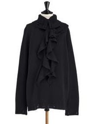 Dior - Ruffled Turtleneck Sweater - Lyst