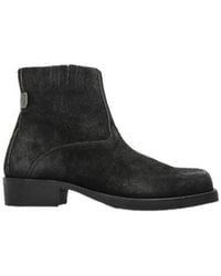 AllSaints - Orla Zip Ankle Boots - Lyst