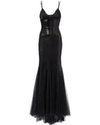 David Koma - Sequined Tulle And Satin Gown - Lyst