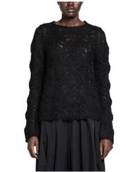 Comme des Garçons - Open-Knit Sweater - Lyst