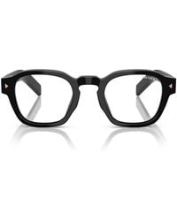 Prada - Eyewear Square Frame Glasses - Lyst