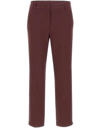 Marella - Tailored Side-Slit Pants - Lyst