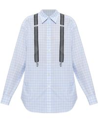 Moschino - Checked Pattern Shirt - Lyst