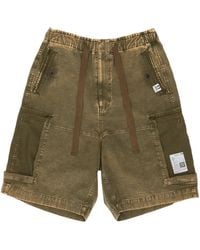 Maison Mihara Yasuhiro - Damage Cargo Shorts - Lyst