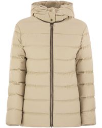 Herno - Zip-Up Hooded Down Jacket - Lyst