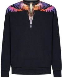 Marcelo Burlon - County Of Milan Icon Wings Crewneck Sweatshirt - Lyst