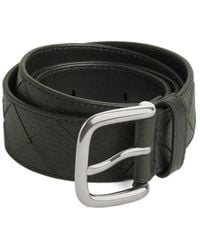 Bottega Veneta - Intrecciato Taurillon Belt - Lyst