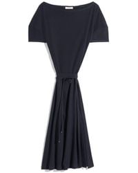 Lemaire - Short Sleeve Off Shoulder Dress - Lyst