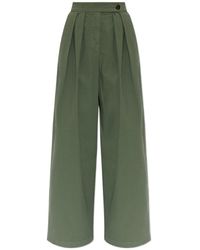 Dries Van Noten - Wide-Leg Casual Trousers - Lyst