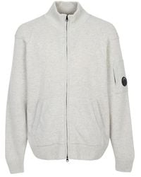 C.P. Company - Zip-Up Cardigan - Lyst
