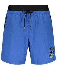 Iceberg - Logo Patch Swim Shorts - Lyst