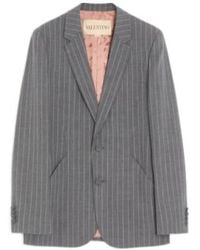 Valentino - Single-Breasted Jacket - Lyst
