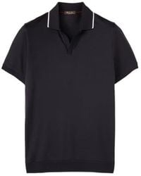 Loro Piana - Waitaki Polo-Collar T-Shirt - Lyst