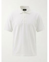 Gucci - Cotton Piquet Polo Shirt With Embroidery - Lyst