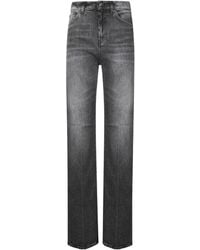 Dondup - Logo-Patch Five-Pocket Jeans - Lyst