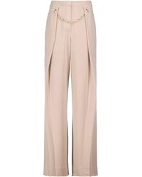 Jonathan Simkhai - High-Waisted Wide-Leg Casual Pants - Lyst