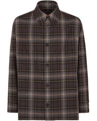 Fendi - Tartan Go-To Jacket - Lyst