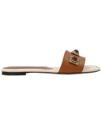 Etro - Open-Toe Crystal Embellishment Scandals - Lyst