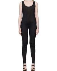 RECTO. - Footed Jumpsuit - Lyst