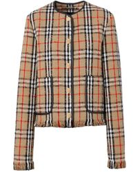 Burberry - Light Jackets - Lyst