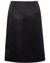 TOTEME - Duchess Satin Pencil Skirt - Lyst