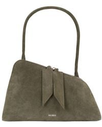 The Attico - The Logo Printed Sunrise Shoulder Bag - Lyst