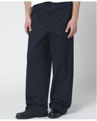 Jil Sander - Midnight Cotton Trousers - Lyst
