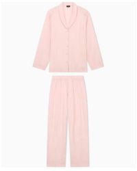 Emporio Armani - Long Pyjama Set - Lyst