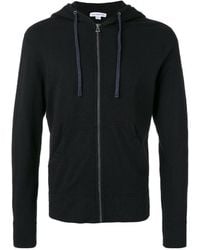 James Perse - Vintage French Terry Zip-Up Hoodie - Lyst