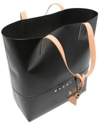 Marni - Tribeca Logo Printed Tote Bag - Lyst