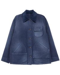 Prada - Canvas Trucker Jacket - Lyst