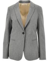 Alberta Ferretti - Long-Sleeve Blazer - Lyst