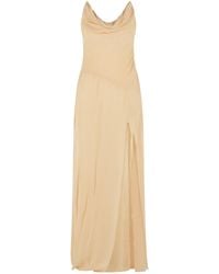 Blumarine - Open-Back Sleeveless Long Dress - Lyst