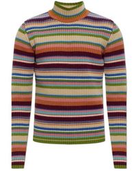 Dries Van Noten - Ribbed Wool Sweater - Lyst