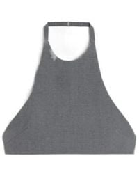 Jil Sander - Poplin Halter Top - Lyst