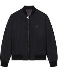 Givenchy - 4G Plaque Reversible Bomber Jacket - Lyst