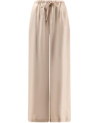 Alysi - Drawstring Wide-Leg Pants - Lyst