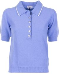 Marella - Short-Sleeved Polo Shirt - Lyst