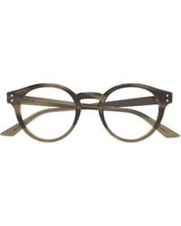 Gucci - Eyewear Round Frame Glasses - Lyst