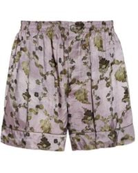R13 - Floral-Print Shorts - Lyst