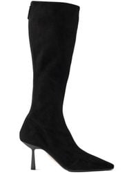 Aquazzura - Sentier 75 Suede Knee Boots - Lyst