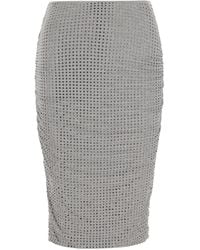 Pinko - Kedrin Embellished Mini Skirt - Lyst