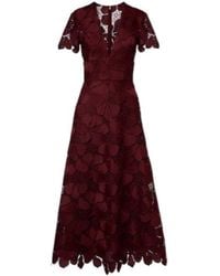 Elie Saab - Guipure Lace Silk-Blend Maxi Dress - Lyst