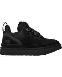 Pierre Hardy - Suedemesh Laceup Platform Sneakers - Lyst